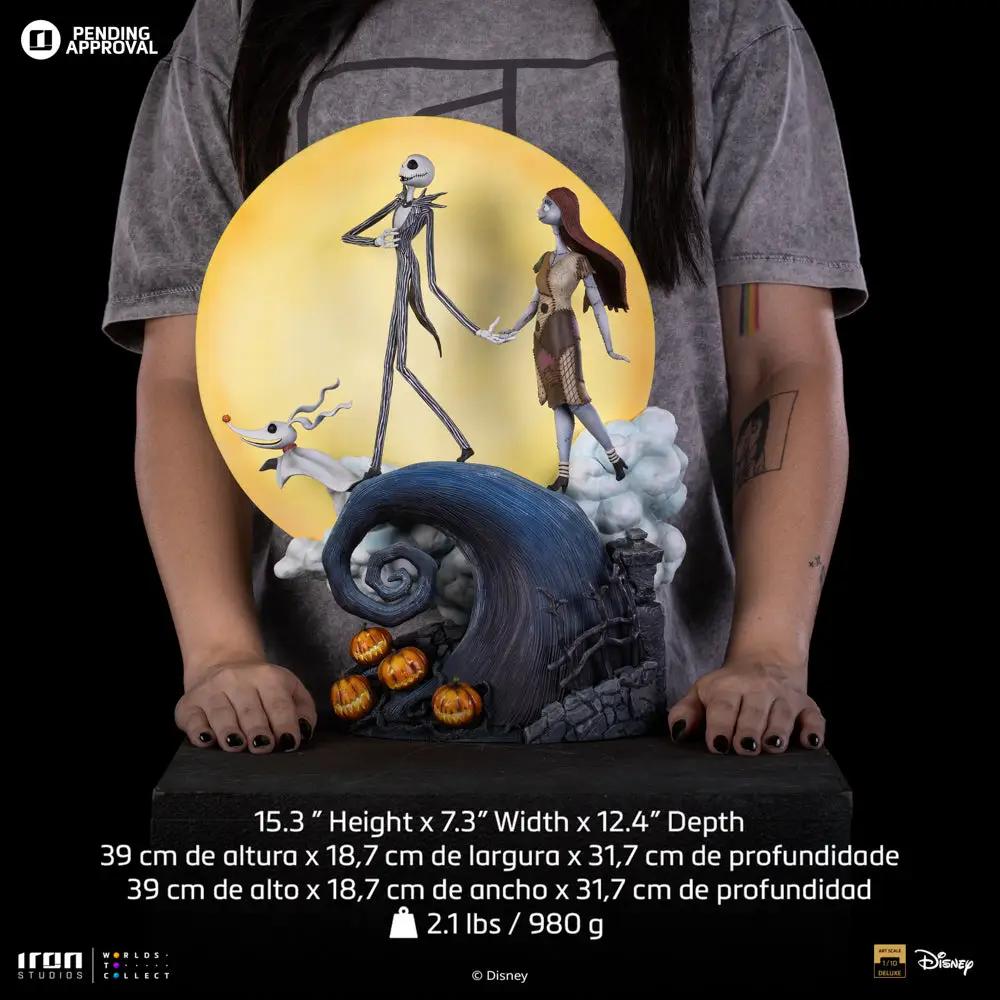Pre-Order - Statue Jack and Sally - Nightmare Before Christmas - Deluxe Art Scale 1/10 - Iron Studios