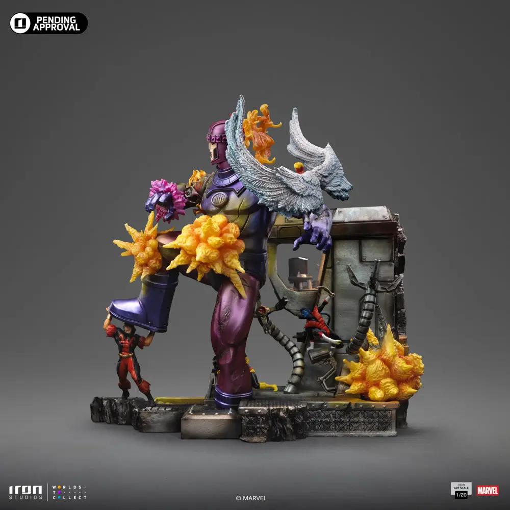 Statue X-Men Danger Room B comics version by Iron Studios, Demi Art Scale 1/20 with explosive blasts.
