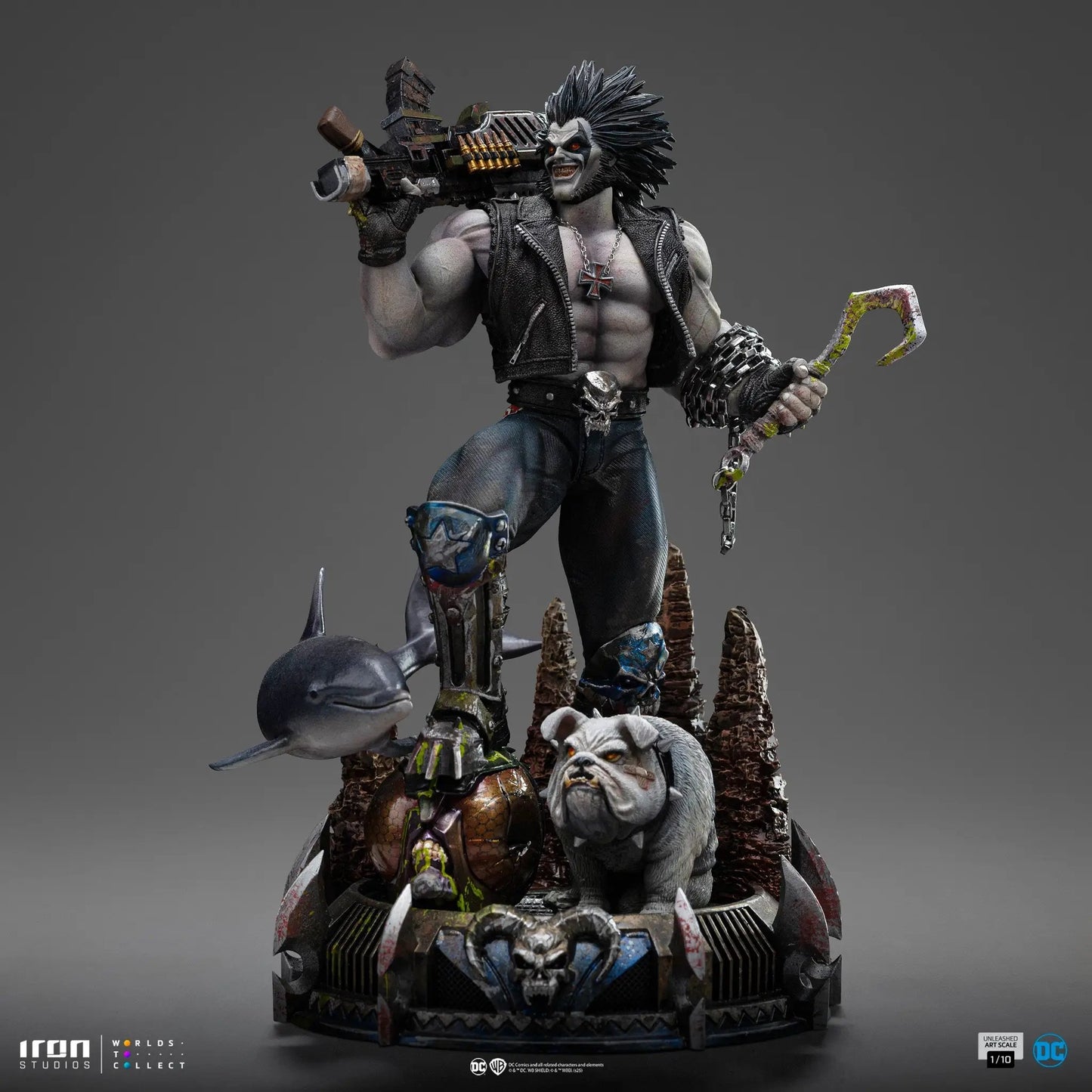 Pre-Order - Statue Lobo Unleashed - DC Comics - Art Scale 1/10 - Iron Studios