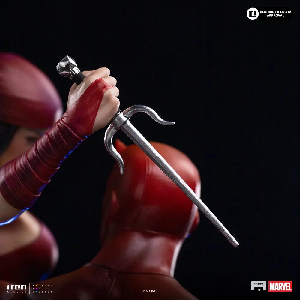 Pre-Order - Statue Daredevil and Elektra - Marvel Comics - Diorama 1/6 - Iron Studios