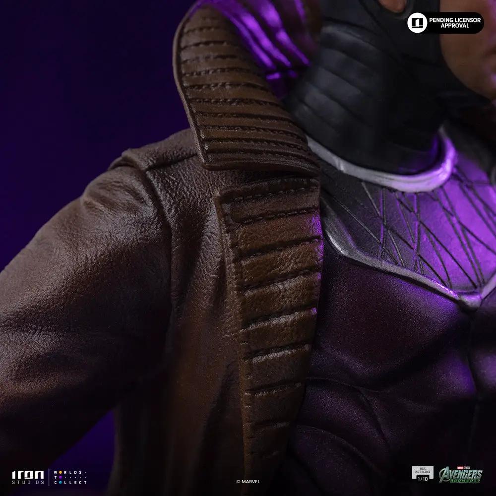 Statue Gambit from Avengers: Doomsday, BDS Art Scale 1/10 by Iron Studios, brown leather jacket