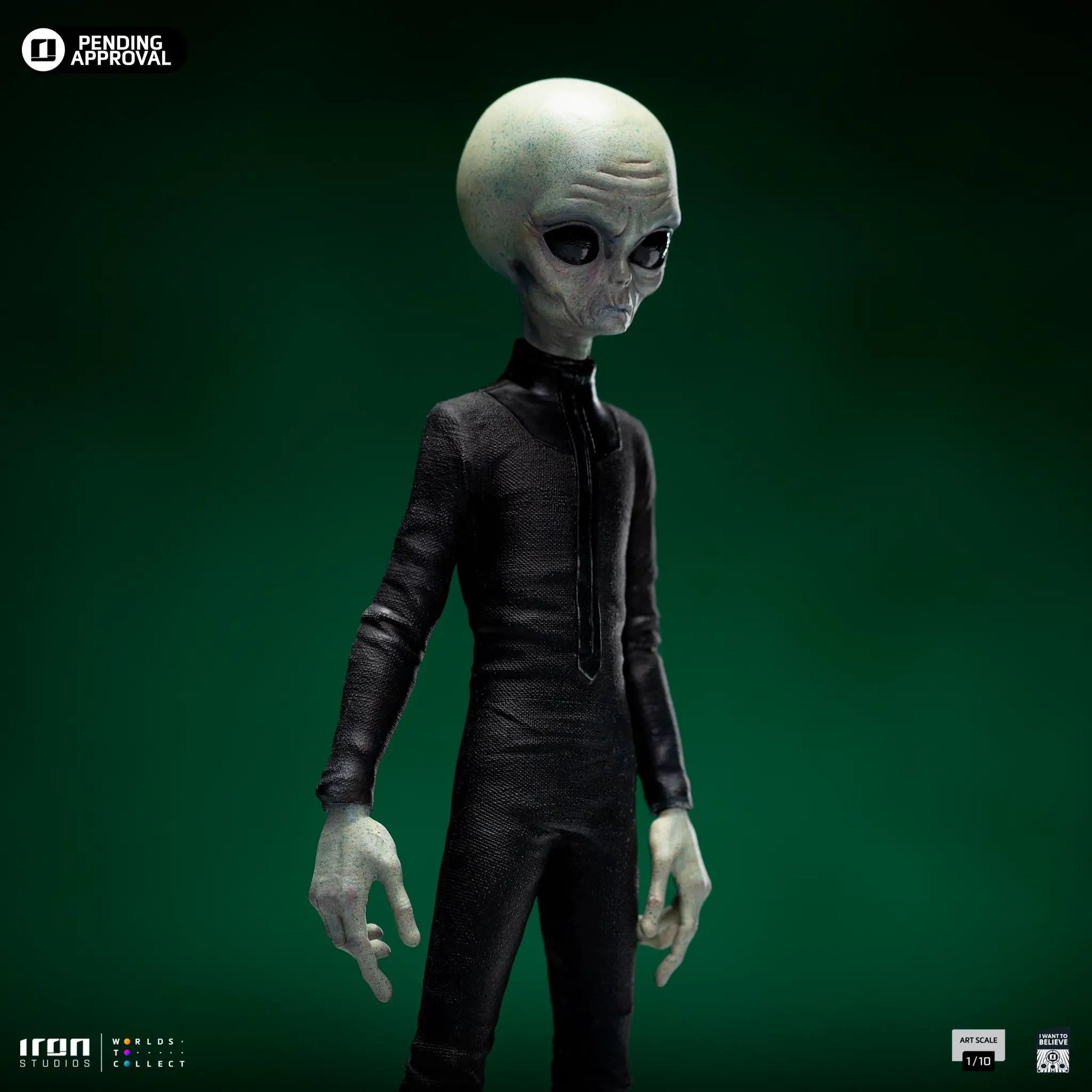 Statue Alien Grey - I Want To Believe - Art Scale 1/10 - Iron Studios