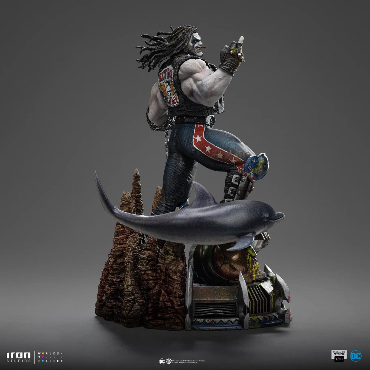 Pre-Order - Statue Lobo Unleashed - DC Comics - Art Scale 1/10 - Iron Studios