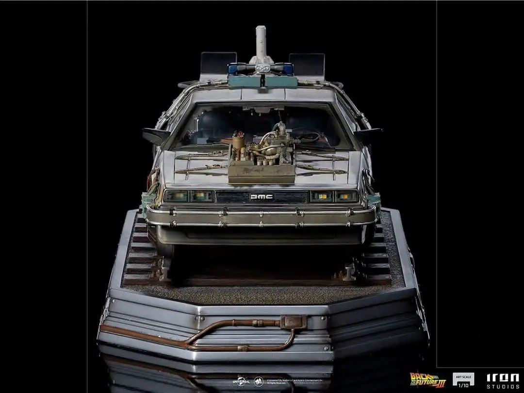 Statue Delorean - Back to the Future III - Art Scale 1/10 - Iron Studios