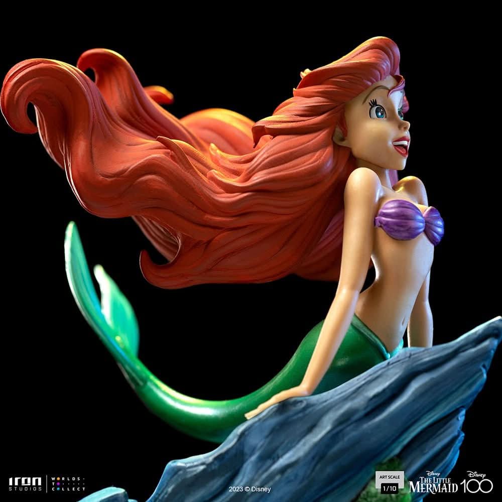 Estatua Disney Little Mermaid 100 Years Version Art Scale 1/10 Sirenita