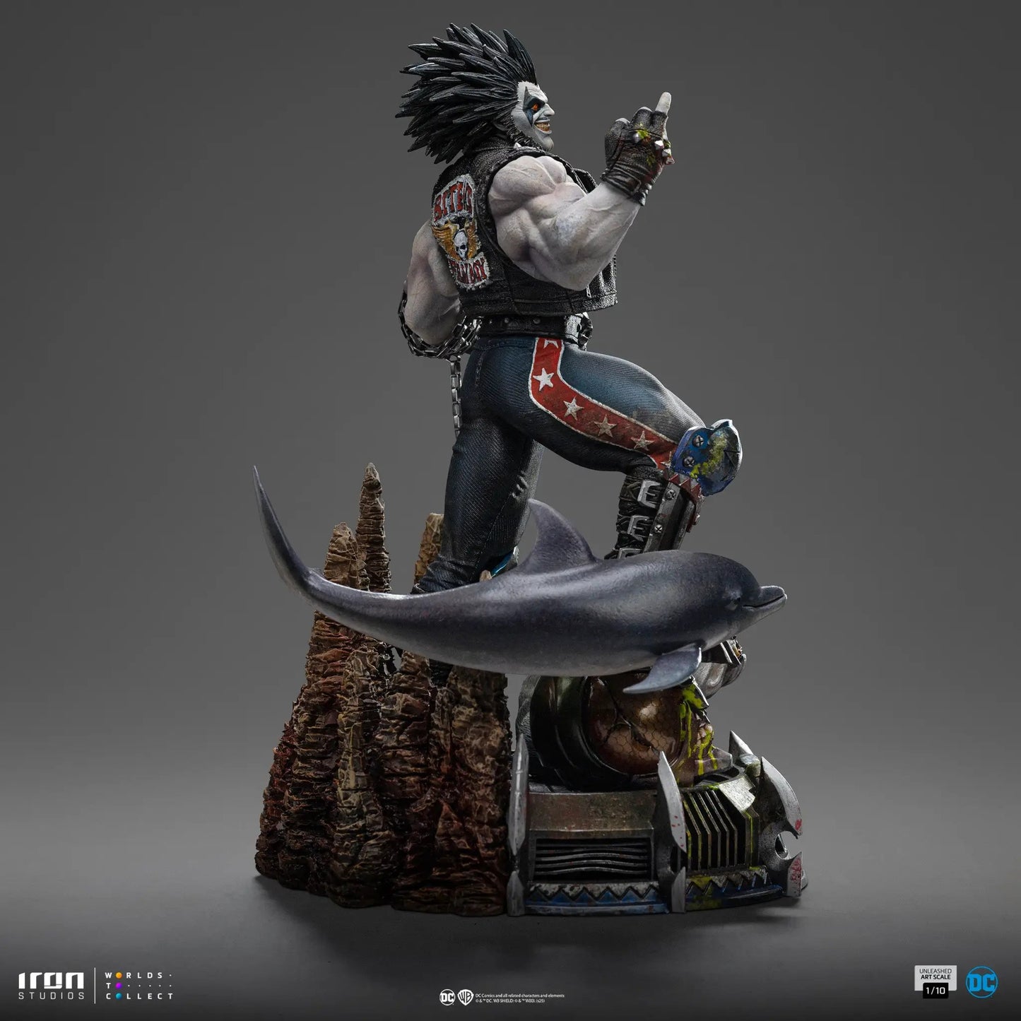 Pre-Order - Statue Lobo Unleashed - DC Comics - Art Scale 1/10 - Iron Studios
