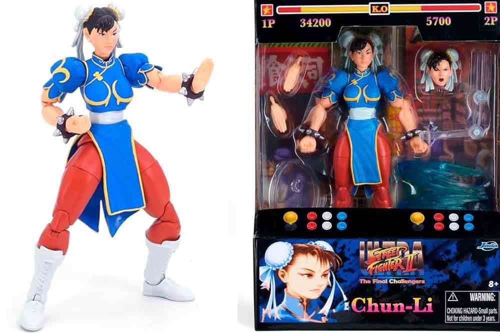 Street fighter 2: Chun-Li blue dress - deluxe action figure scale 1:12