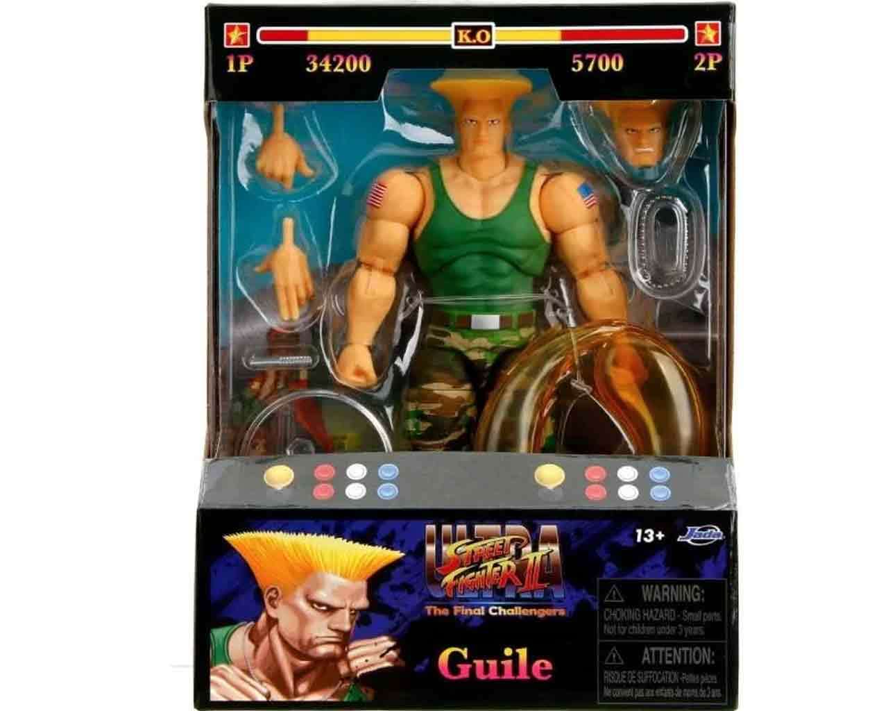 Street fighter 2: Guile - deluxe action figure scale 1:12
