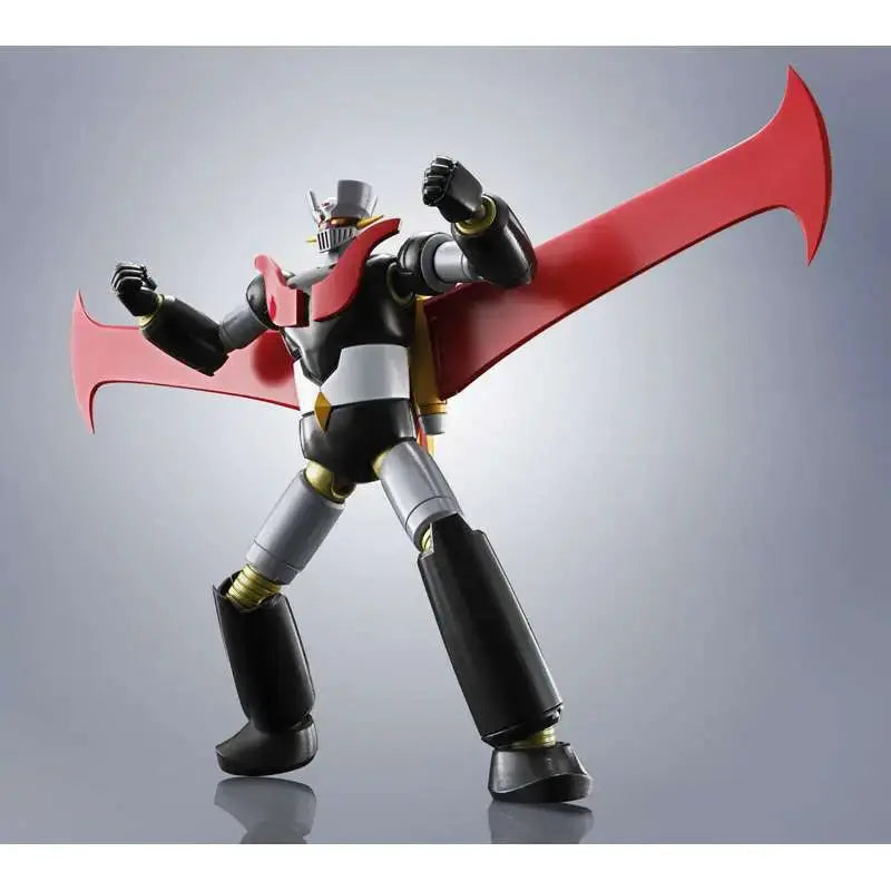 Figura de acción Robot Spirits Grendizer U Spazer & Mazinger Z Set de Bandai con grandes alas rojas.