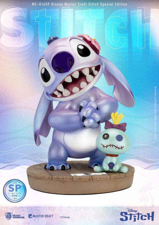 Disney Estatua Master Craft Lilo & Stitch Stitch Special Edition 34 cm