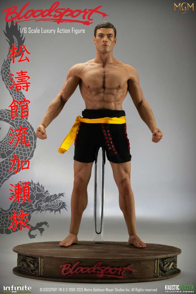 Bloodsport frank dux 1/6 action figure standard edition