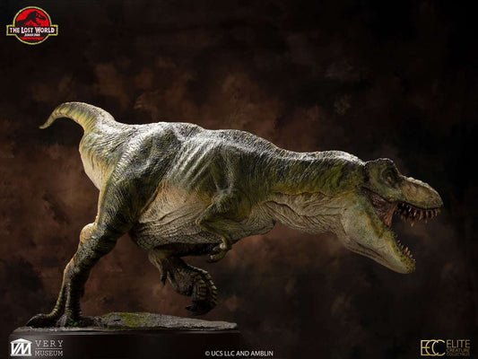 The lost world jurassic park tyrannosaur buck 1/12 scale maquette