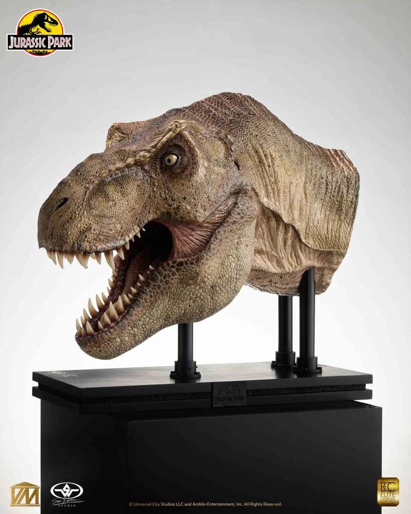 Tyrannosaurus rex 1/2 scale head prop reproduction – Kimera y Foley Shop