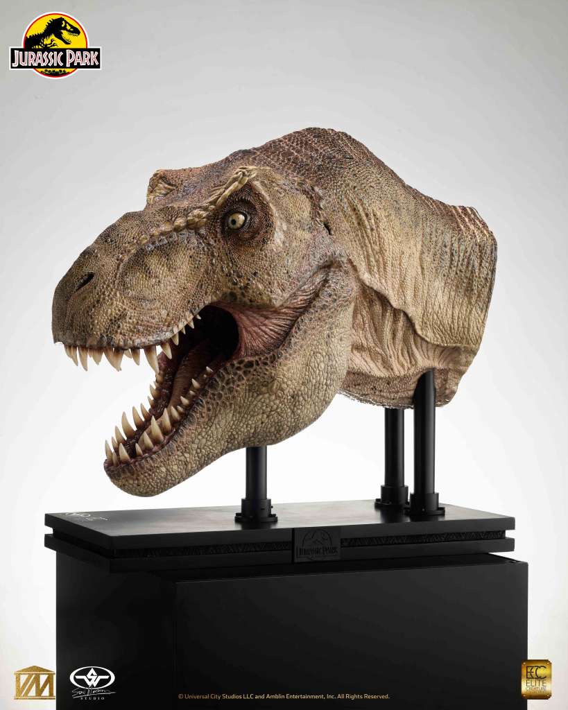 Tyrannosaurus rex 1/2 scale head prop reproduction