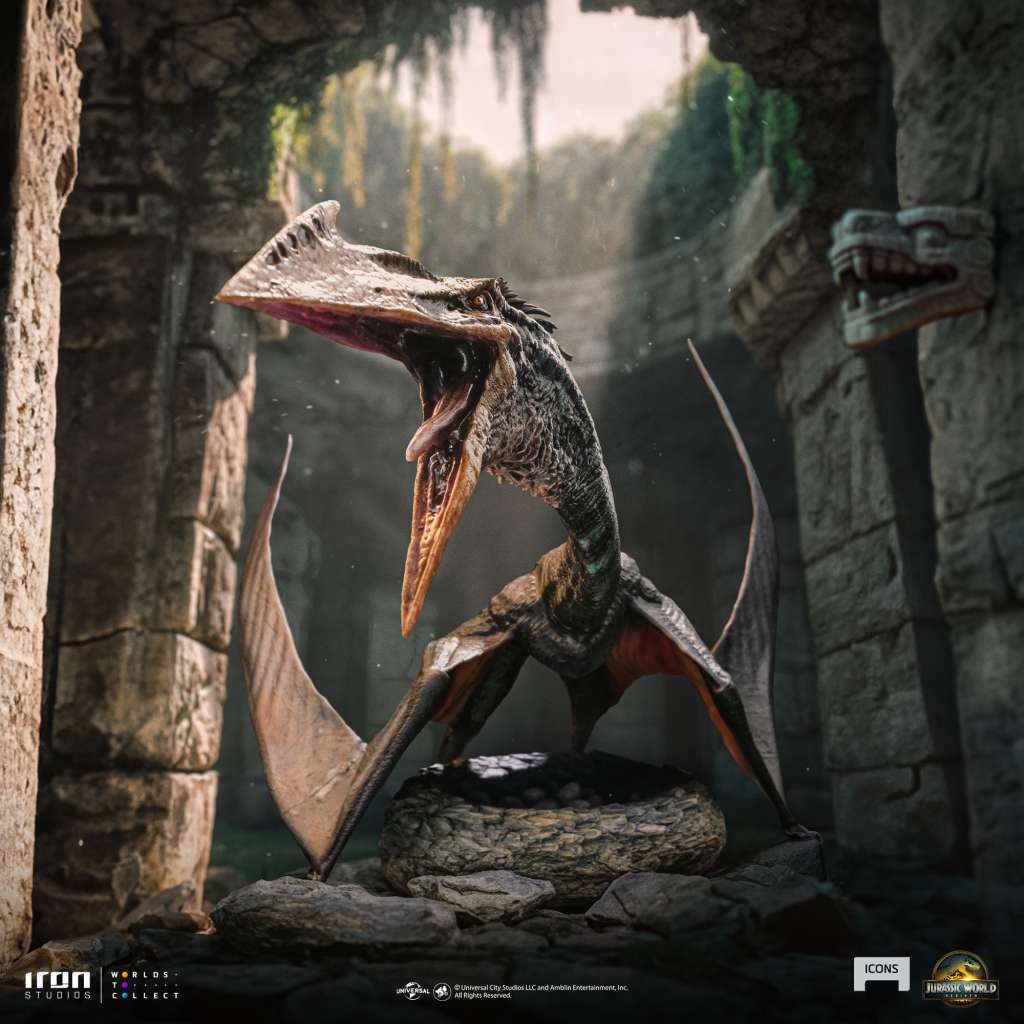 Jurassic World: el renacer Icons Estatua Quetzalcoatlus 26 cm