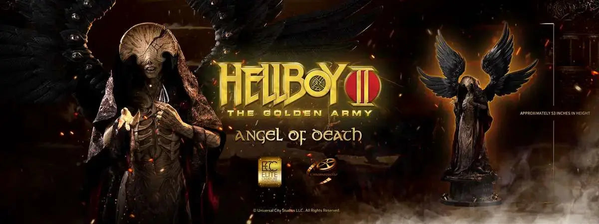 Hellboy 2 Angel of Death 1/3 scale maquette by Elite Creature Collectibles