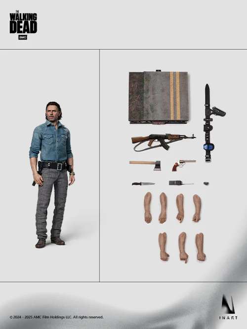 The Walking Dead Figura 1/6 Rick Grimes 35 cm