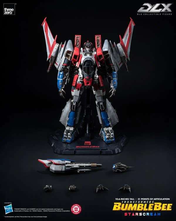 Transformers Bumblebee Dlx Starscream Action Figure 27cm
