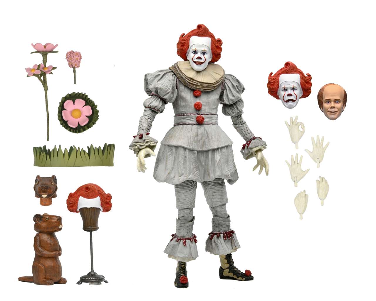 It: Welcome To Derry Figura Ultimate Bob Gray As Pennywise 18 cm
