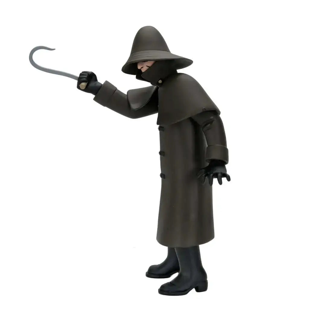 NECA I Know What You Did Last Summer Fisherman Toony Terrors action figure in dark coat with curved hooked blade