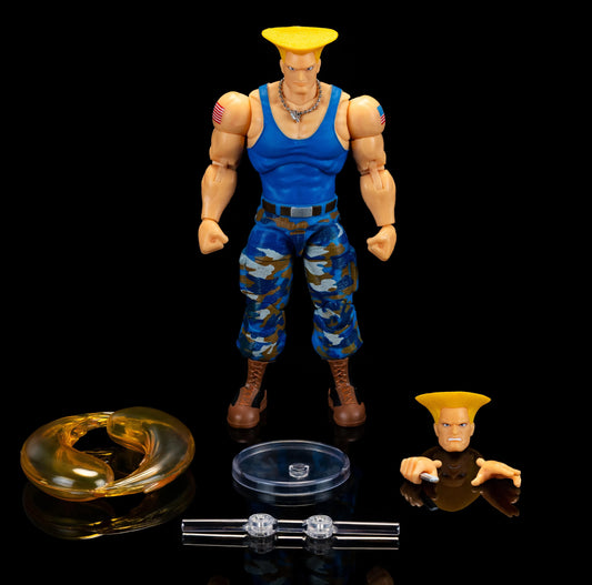 Street Fighter 2: Guile Player 2 Variant  Limited Edition DeLuxe Action Figure Scale 1:12