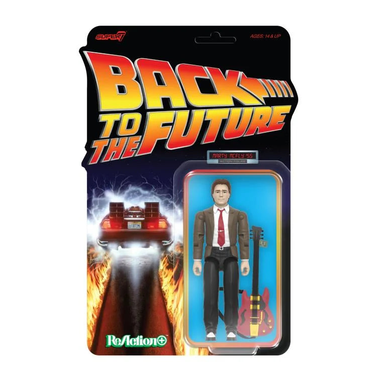Back To The Future Wave 1 Marty Mcfly '55 Reaction+ Figure