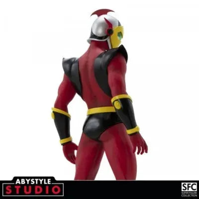 Figura de acción Grendizer Actarus 1/10 ABYSTYLE STUDIO, rojo y negro con casco dorado