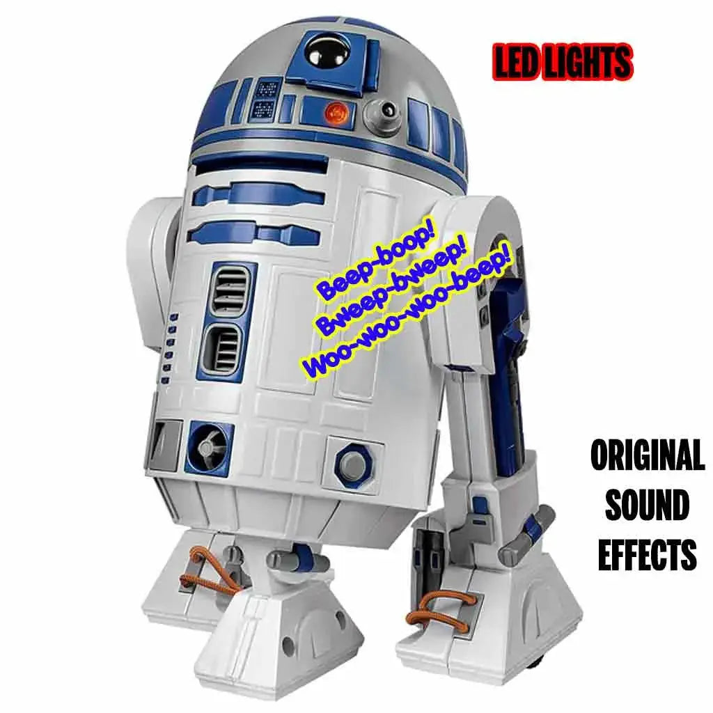 Star Wars R2-D2 interactive droid replica 1/3 by Clementoni with LED lights and original sound effects