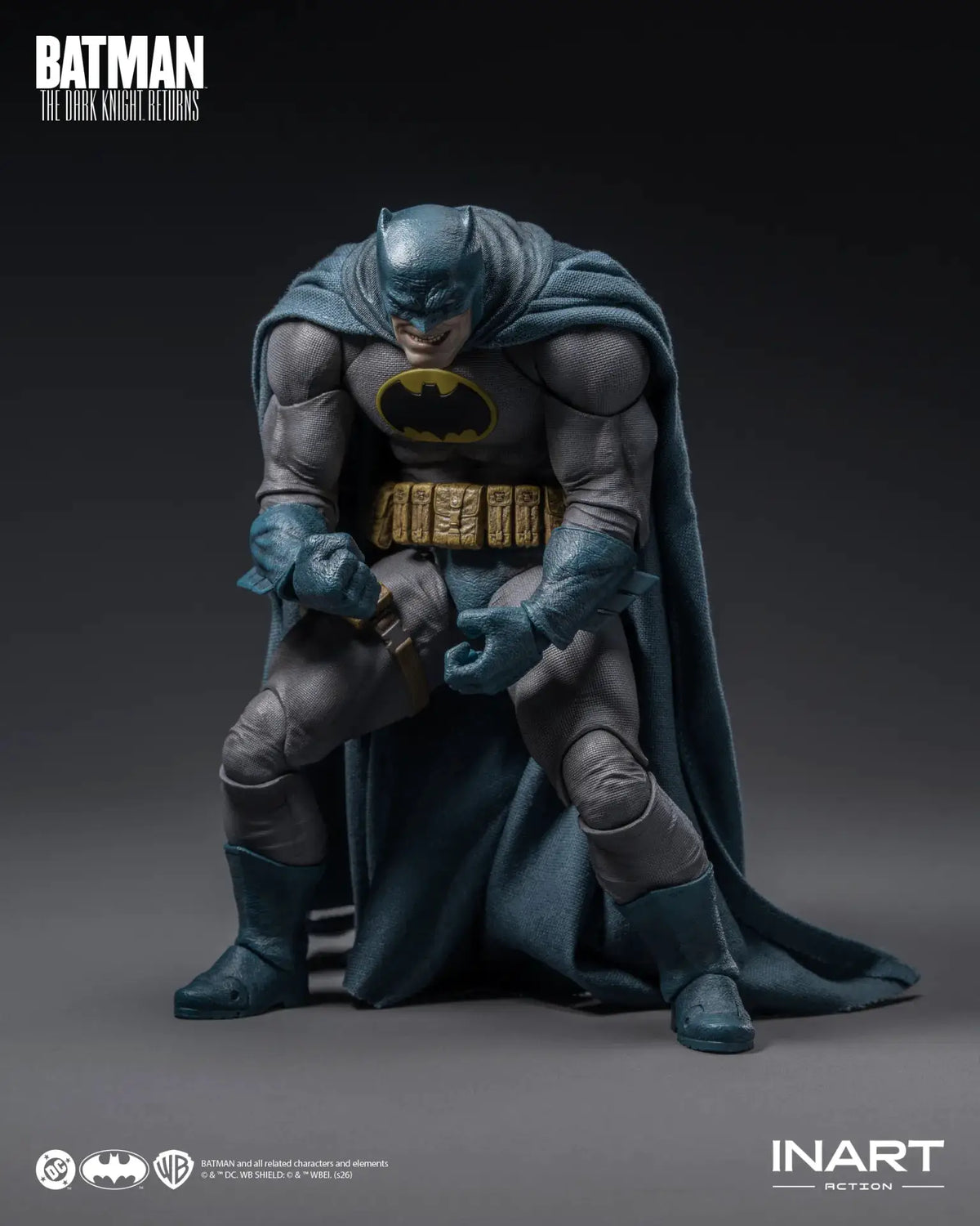 Batman The Dark Knight Returns blue-suit action figure, 1/12 scale, by INART