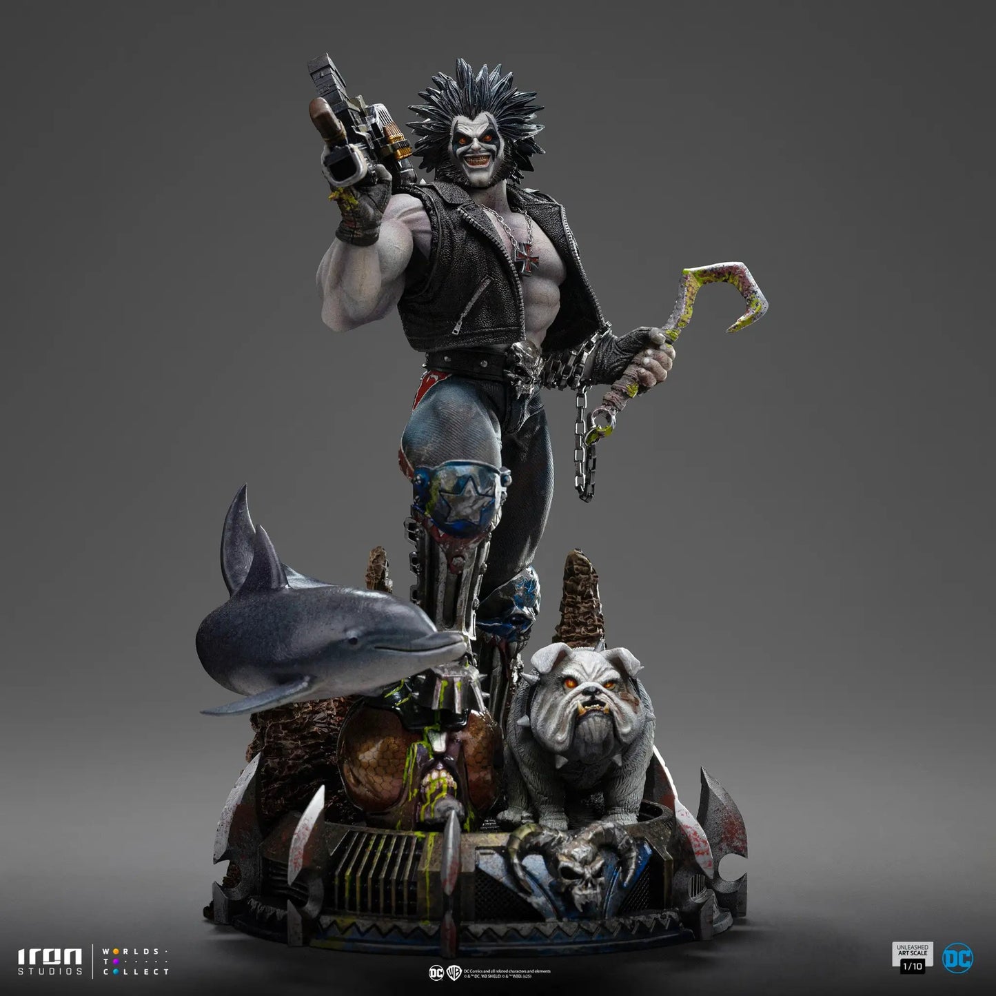 Pre-Order - Statue Lobo Unleashed - DC Comics - Art Scale 1/10 - Iron Studios