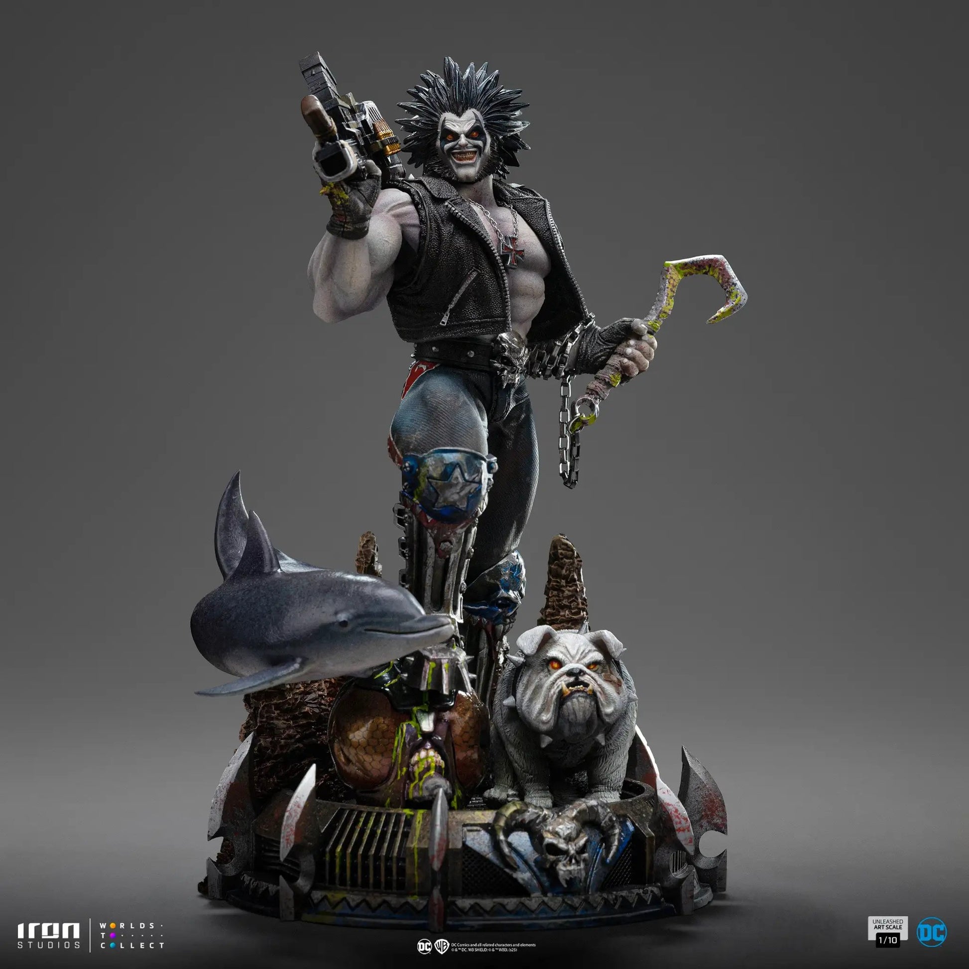 Pre-Order - Statue Lobo Unleashed - DC Comics - Art Scale 1/10 - Iron Studios