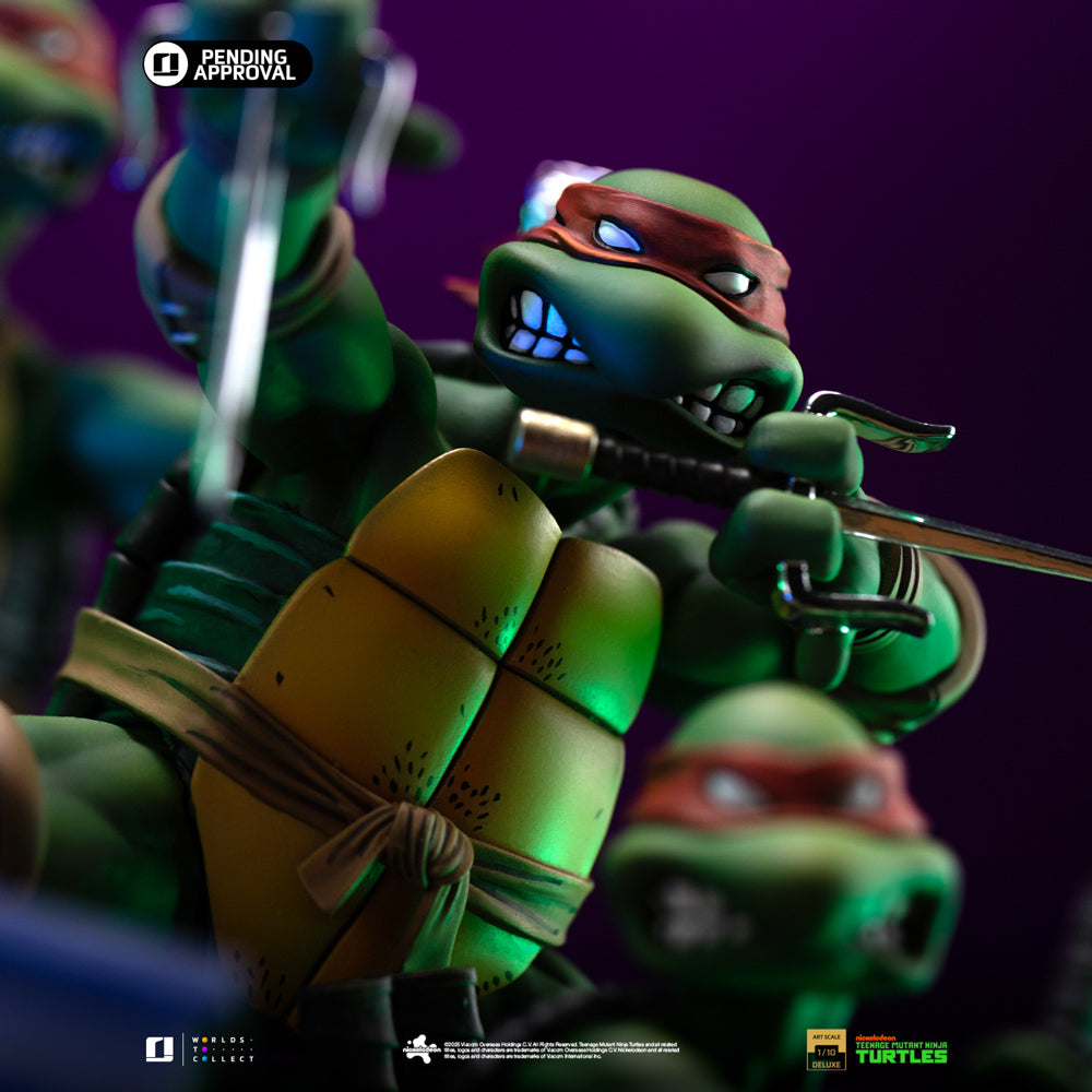Pre-Order - Statue TMNT 1st Cover Set (Signed Version) - Teenage Mutant Ninja Turtles - Art Scale 1/10 - Iron Studios