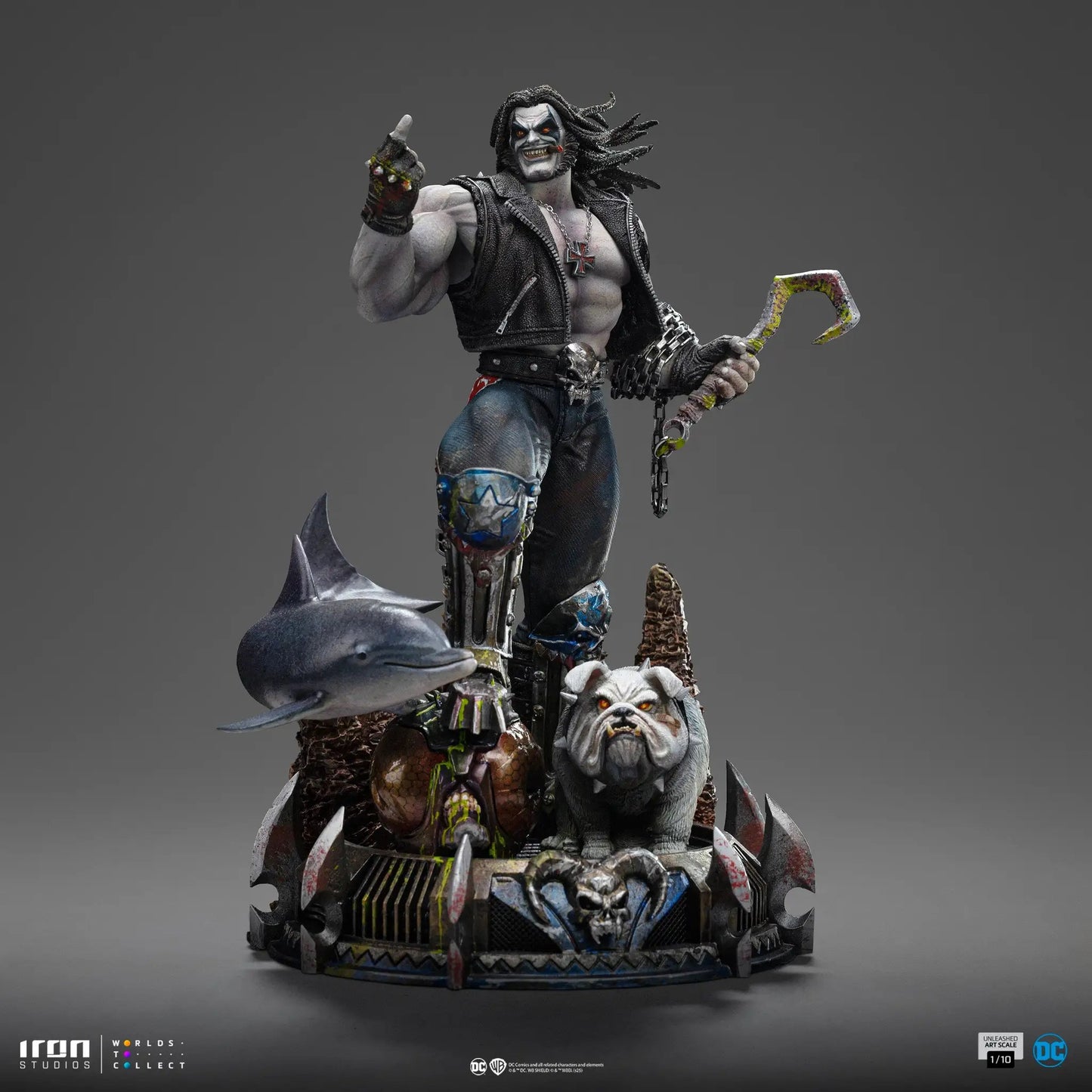 Pre-Order - Statue Lobo Unleashed - DC Comics - Art Scale 1/10 - Iron Studios