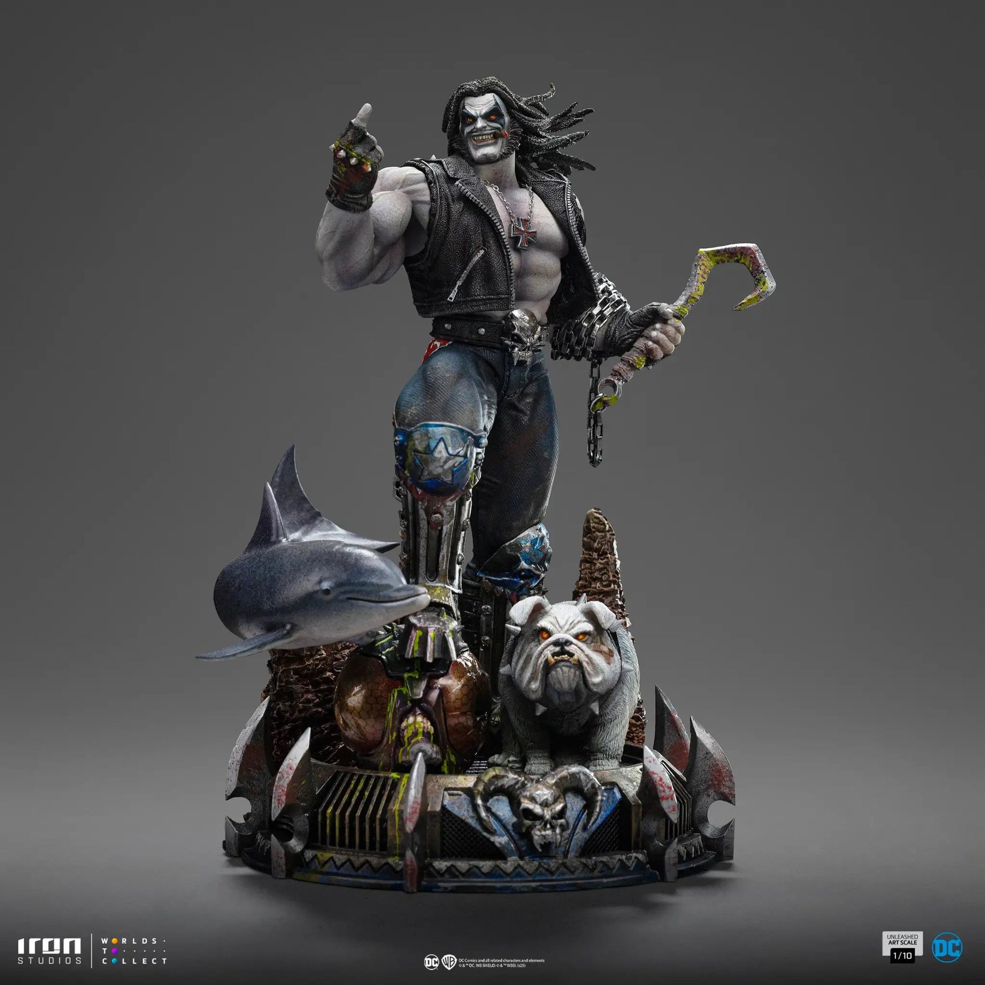 Pre-Order - Statue Lobo Unleashed - DC Comics - Art Scale 1/10 - Iron Studios