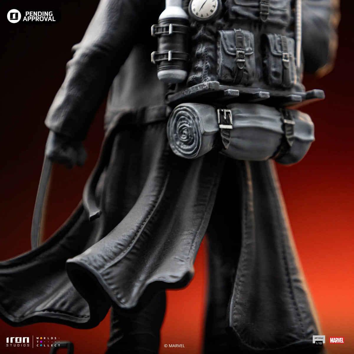 Old Man Logan X-Men statue, black and white variant, 1/10 scale by Iron Studios
