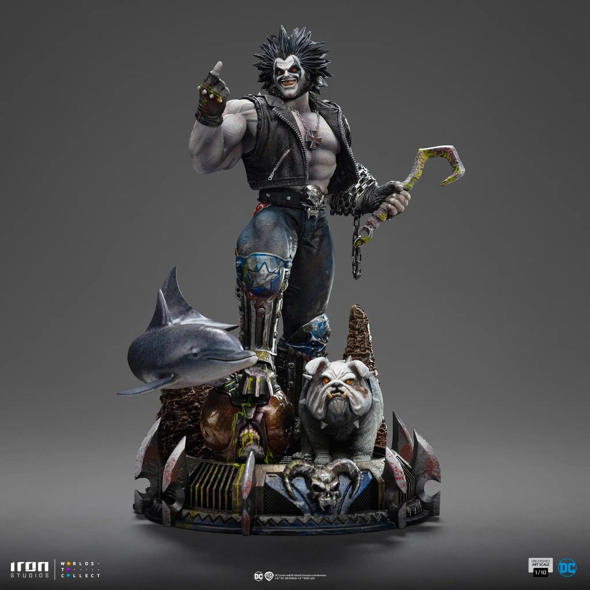 Pre-Order - Statue Lobo Unleashed - DC Comics - Art Scale 1/10 - Iron Studios