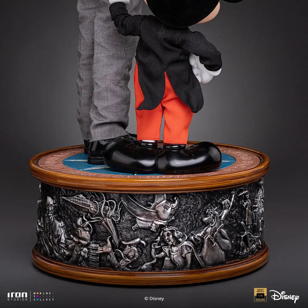 Statue of Walt Disney & Mickey Mouse, Disney Classics Legacy Replica 1/4 scale by Iron Studios