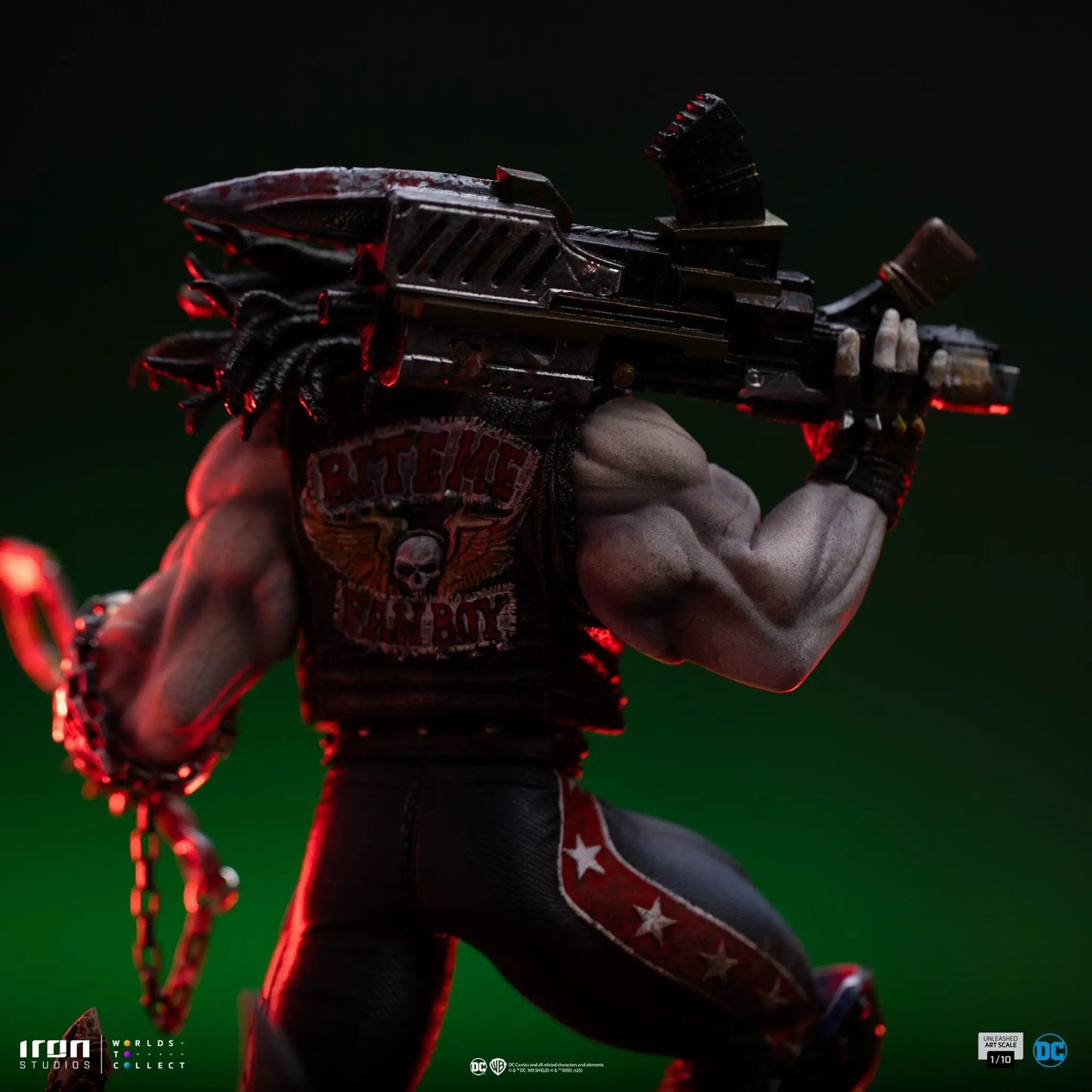 Pre-Order - Statue Lobo Unleashed - DC Comics - Art Scale 1/10 - Iron Studios