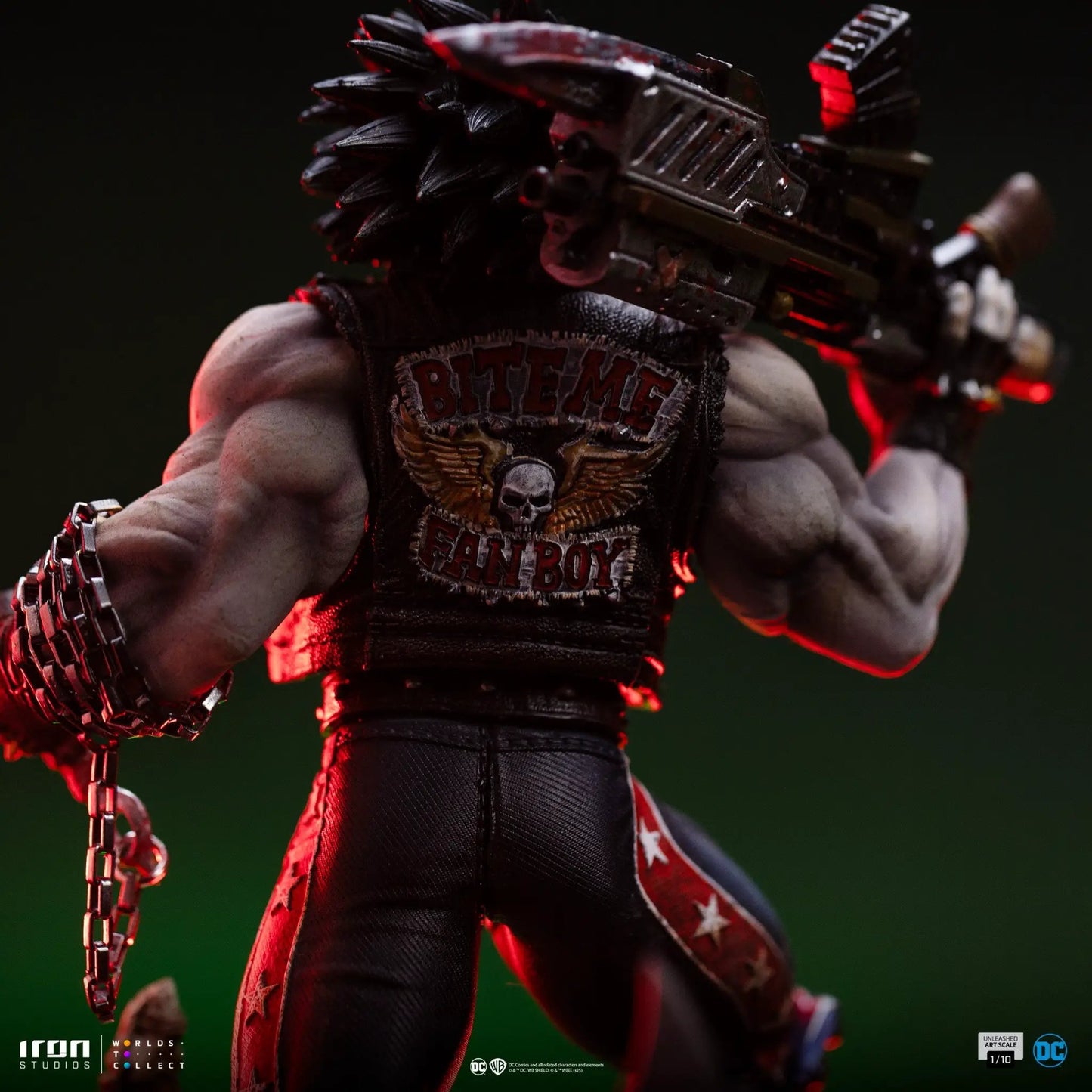 Pre-Order - Statue Lobo Unleashed - DC Comics - Art Scale 1/10 - Iron Studios