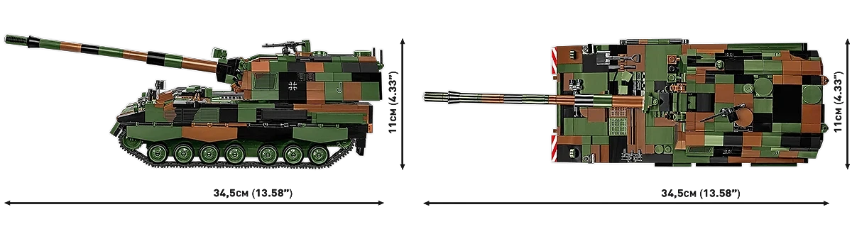 Tanque Panzerhaubitze 2000 35 cm by COBI