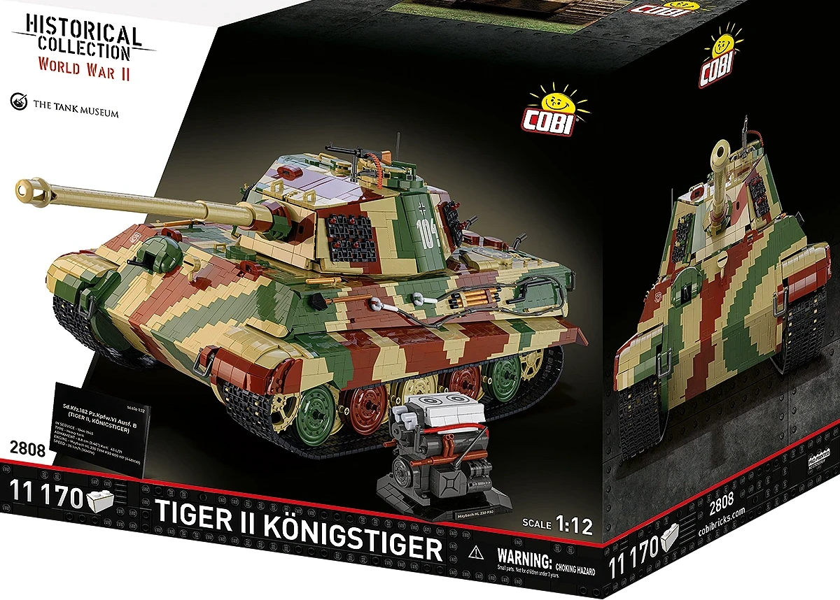Tiger II Königstiger 1/12 Scale 86cm by COBI