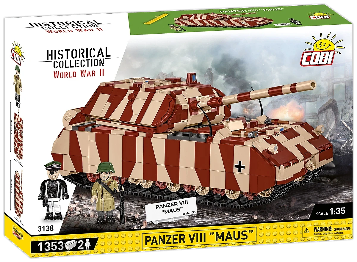 Tanque Panzer VIII Maus 1/35 by COBI
