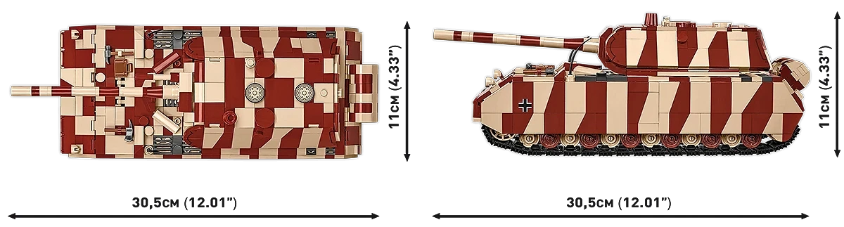 Tanque Panzer VIII Maus 1/35 by COBI