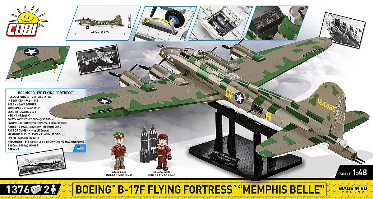 Boeing B-17F Flying Fortress "Memphis Belle" - Executive Edition