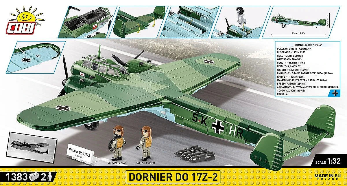 Dornier Do 17Z-2 by COBI