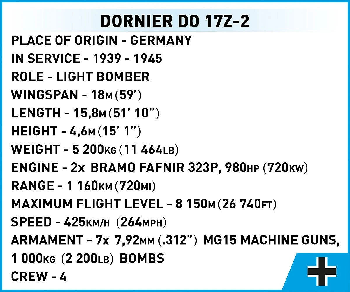 Dornier Do 17Z-2 by COBI