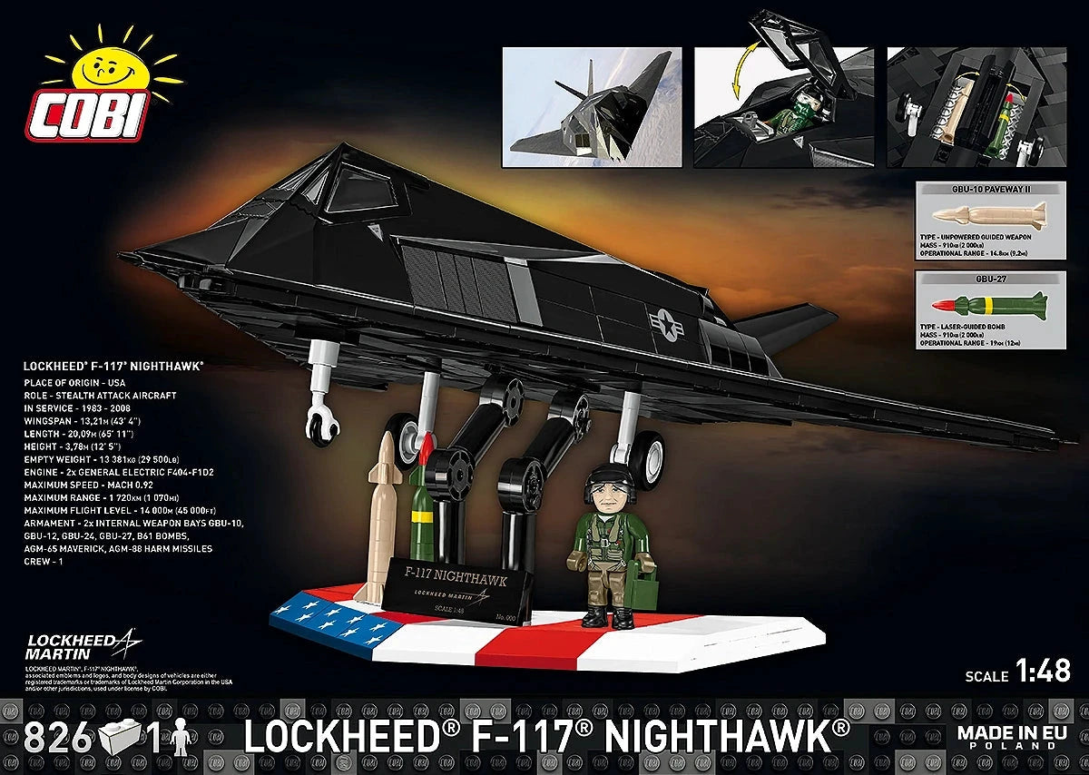 Lockheed F-117 Nighthawk - Limited Edition 41cm by COBI