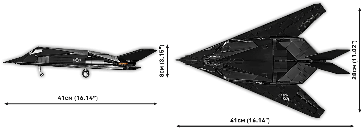 Lockheed F-117 Nighthawk - Limited Edition 41cm by COBI