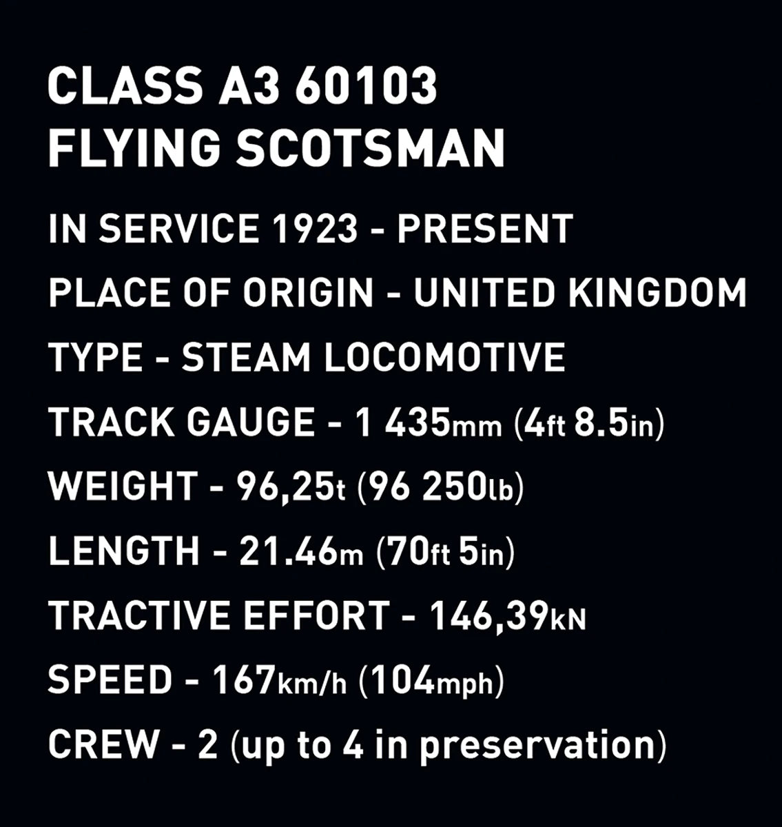 Flying Scotsman - British Steam Locomotive