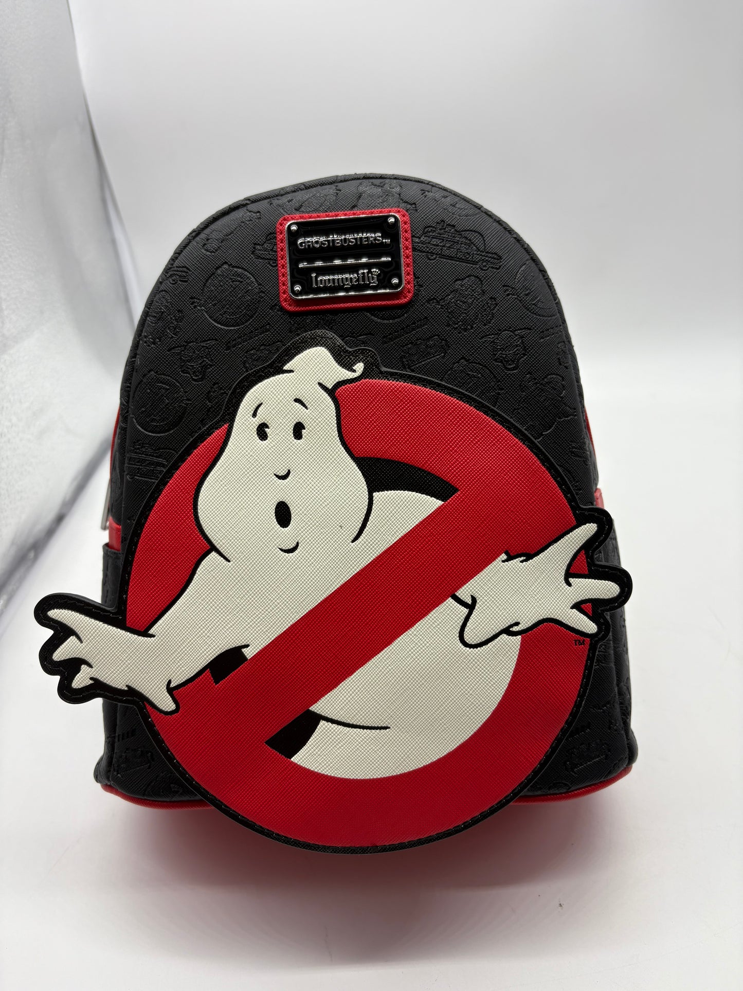 Los Cazafantasmas by Loungefly Mochila No Ghost Logo brilla en oscuridad